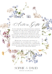 E068 Wishing Well Card 3.5x5: E068 Wedding Suite