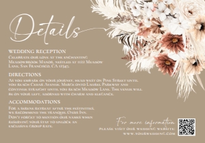 E069 Detail Card Horizontal 5x3.5: E069 Wedding Bundle