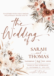 E069 Wedding Invite Front: E069 Wedding Bundle