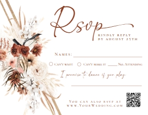 E071 RSVP 5.5x4.25: E071 Wedding Suite