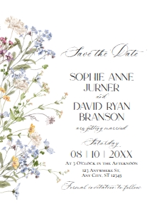 E073 Save The Date 5x7: E073 Save The Date