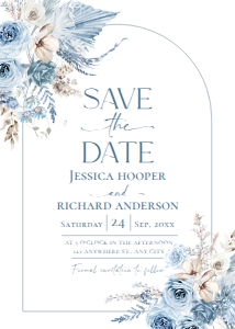 E072 Save The Date 5x7: E072 Save The Date