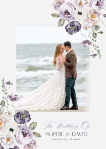 E075 Wedding Invite Back B: E075 Wedding Suite