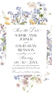 D029 Save The Date Digital: D029 Wedding Bundle