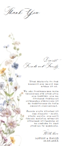 D029 Napkin Thank You Note B: D029 Napkin Thank you Note