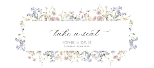 D029 Seating Chart Card Header: D029 Signage Bundle