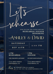 F010 Rehearsal Dinner Invite: F010 Rehearsal Dinner