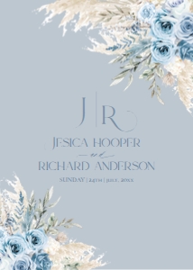 E011 Wedding Invite Back: E011 Wedding Suite