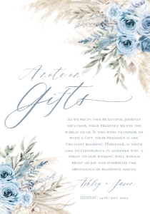 E013 Wishing Well Card 3.5x5: E013 Wedding Suite