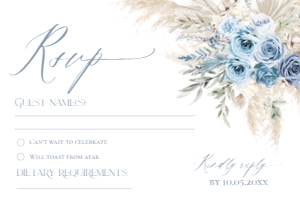 E013 RSVP 6x4: E013 Wedding Suite