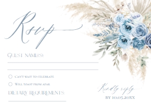 E013 RSVP 5x3.5: E013 Wedding Suite