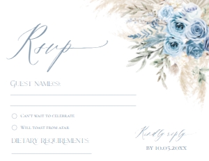 E013 RSVP 5.5x4.25: E013 Wedding Suite
