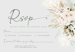 D024 RSVP 5x3.5: D024 Wedding Bundle