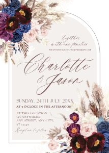 E053 Wedding Invite Front: E053 Wedding Suite