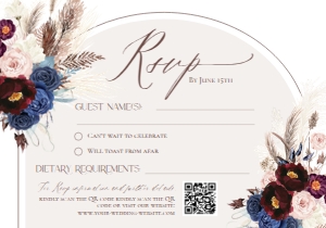 E053 RSVP 5x3.5: E053 Wedding Suite
