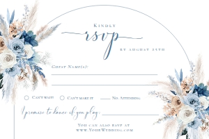 ACB022 RSVP 6x4: ACB022 Wedding Suite
