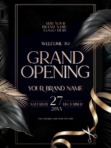 C004 Grand Opening Welcome Sign design preview