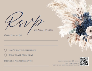 E017 RSVP 5.5x4.25: E017 Wedding Suite
