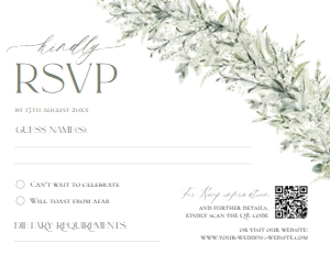 E022 RSVP 5.5x4.25: E022 Wedding Suite