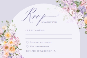 E045 RSVP 6x4: E045 Wedding Suite