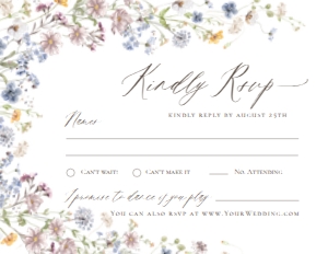 E048 RSVP 5.5x4.25: E048 Wedding Suite