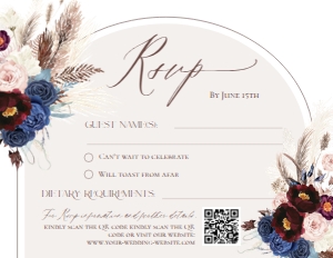 E053 RSVP 5.5x4.25: E053 Wedding Suite