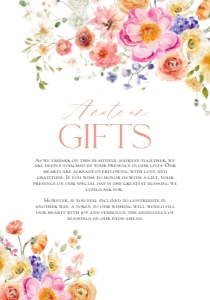 E083 Wishing Well Card 3.5x5: E083 Wedding Suite