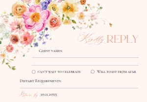 E083 RSVP 5x3.5: E083 Wedding Suite