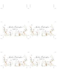 D028 Place Card Multiple Cards Avery5302: D028 Place Card