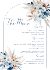 ACB024 Menu 5x7: ACB024 Menu