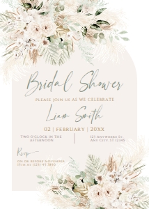 B058 Bridal Shower Invite: B058 Bridal Shower Invite