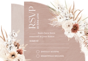 E089 RSVP 5x3.5: E089 Wedding Suite