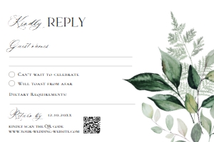 E092 RSVP 6x4: D001 Wedding Bundle