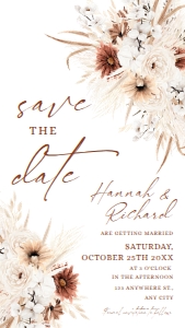 E093 Save The Date Evite: E093 Save The Date