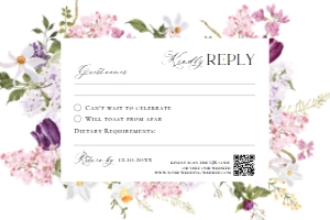 E095 RSVP 6x4: E095 Wedding Suite
