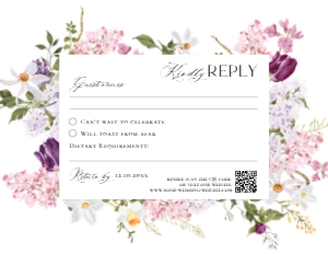 E095 RSVP 5.5x4.25: E095 Wedding Suite