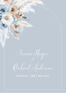 ACB028 Wedding Invite Back: ACB028 Wedding Suite