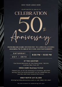 C061 Business Invitation design preview