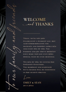 E096 Napkin Thank You Note B 5x7: E096 Napkin Thank You Note