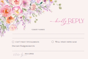 E097 RSVP 6x4: E097 Wedding Suite