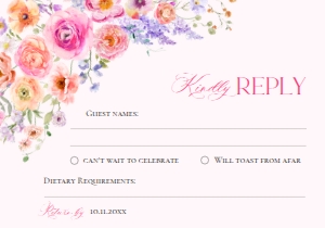 E098 RSVP 5x3.5: E098 Wedding Suite