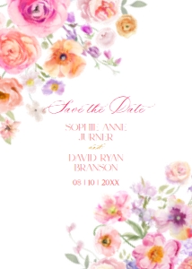E101 Save The Date Card: E101 Save The Date
