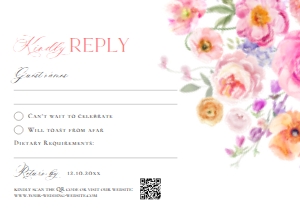 E101 RSVP 5x3.5: E101 Wedding Suite