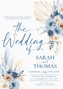 D030 Wedding Invite Front: D030 Wedding Bundle