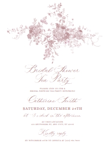 B061 Bridal Shower Invite: B061 Bridal Shower Invite