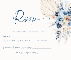 D030 RSVP 5.5x4.25: D030 Wedding Bundle
