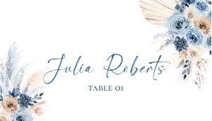 D030 Place Card Flat: D030 Wedding Bundle