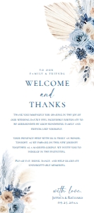 D030 Napkin Thank You Note: D030 Wedding Bundle
