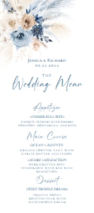 D030 Menu 4x9: D030 Wedding Bundle