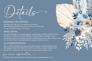 D030 Detail Card Horizontal 6x4: D030 Wedding Bundle